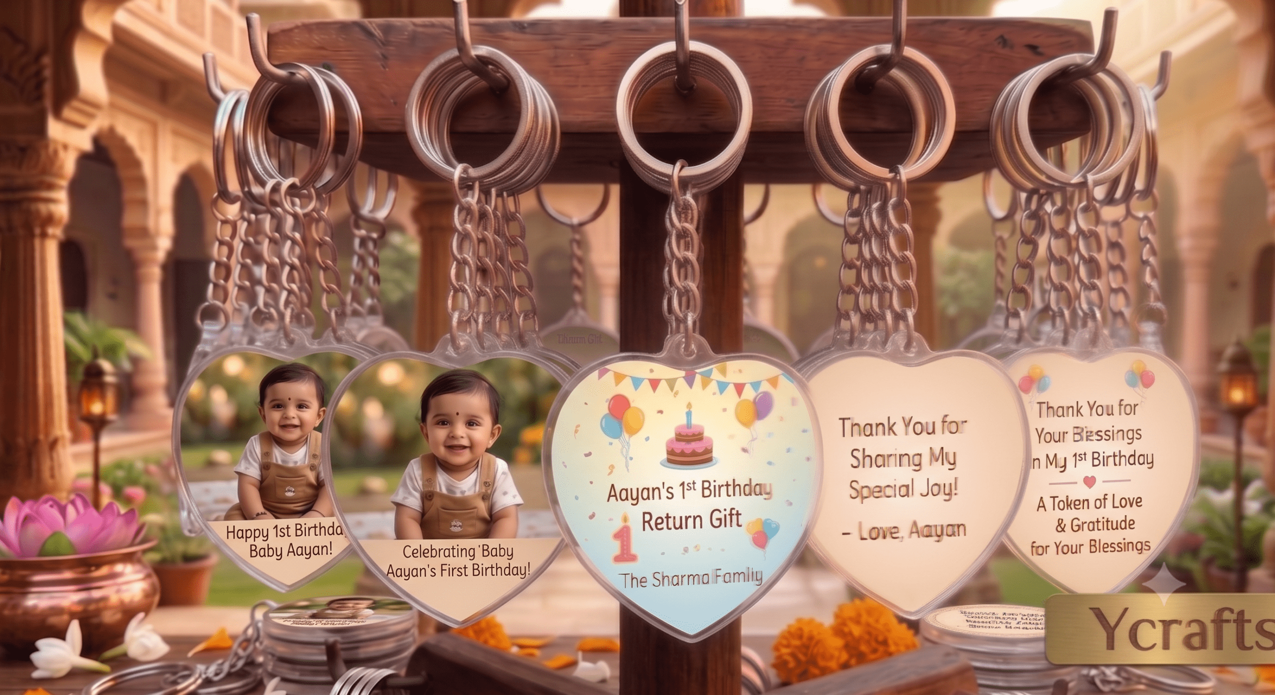 first birthday return gift ideas