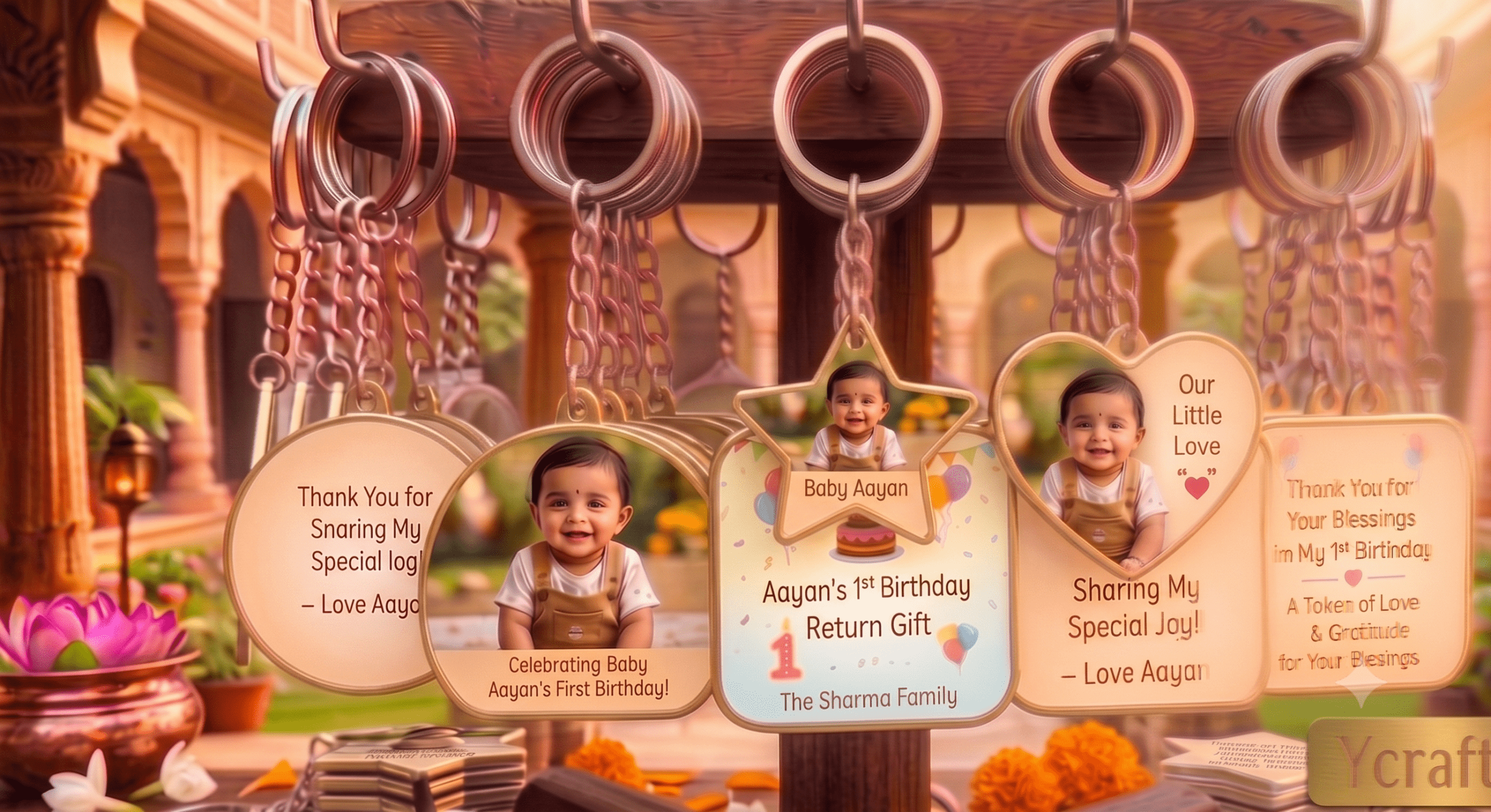 first birthday return gift ideas