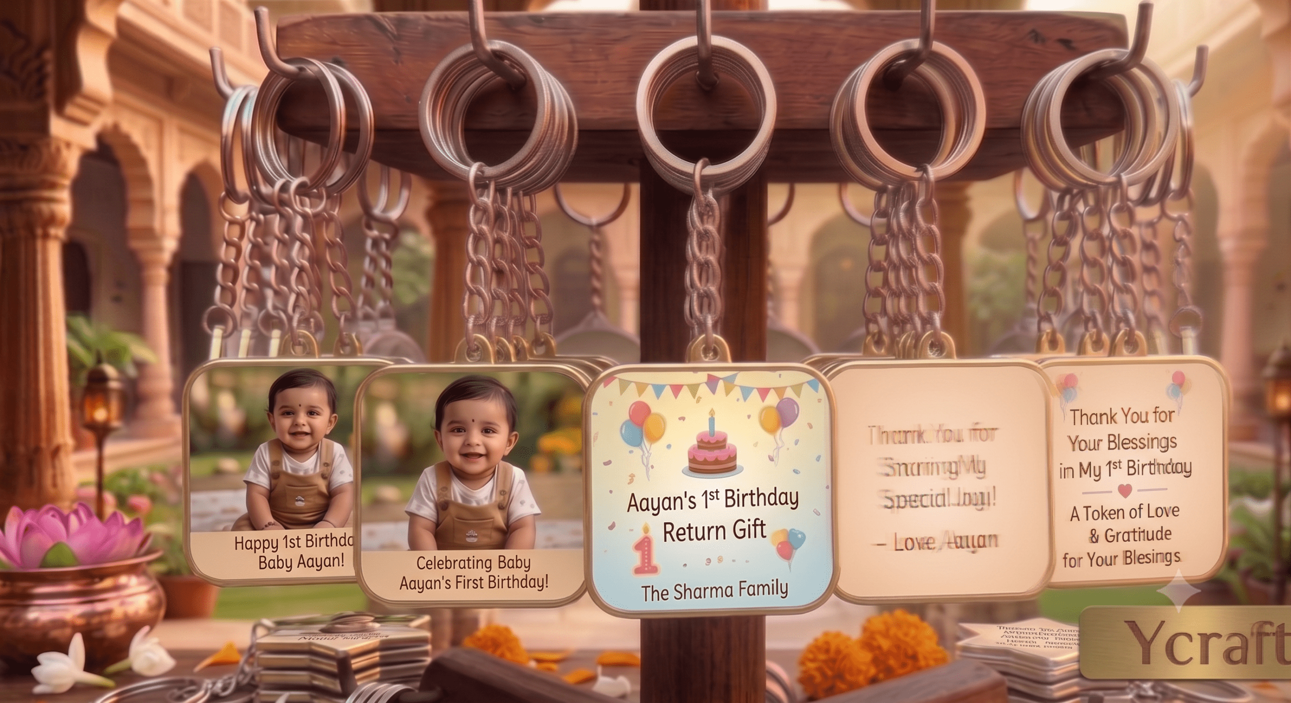 first birthday return gift ideas